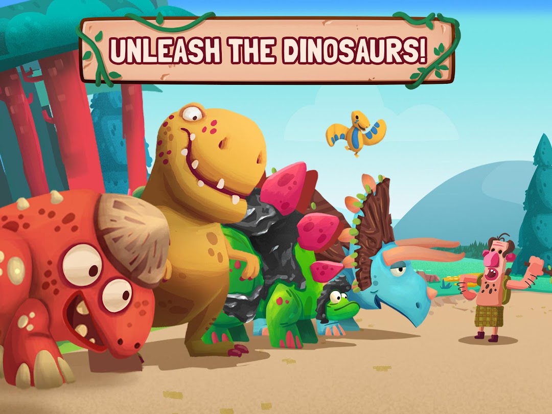 Dino Bash: Dinosaur Battle mod apk screenshot 2