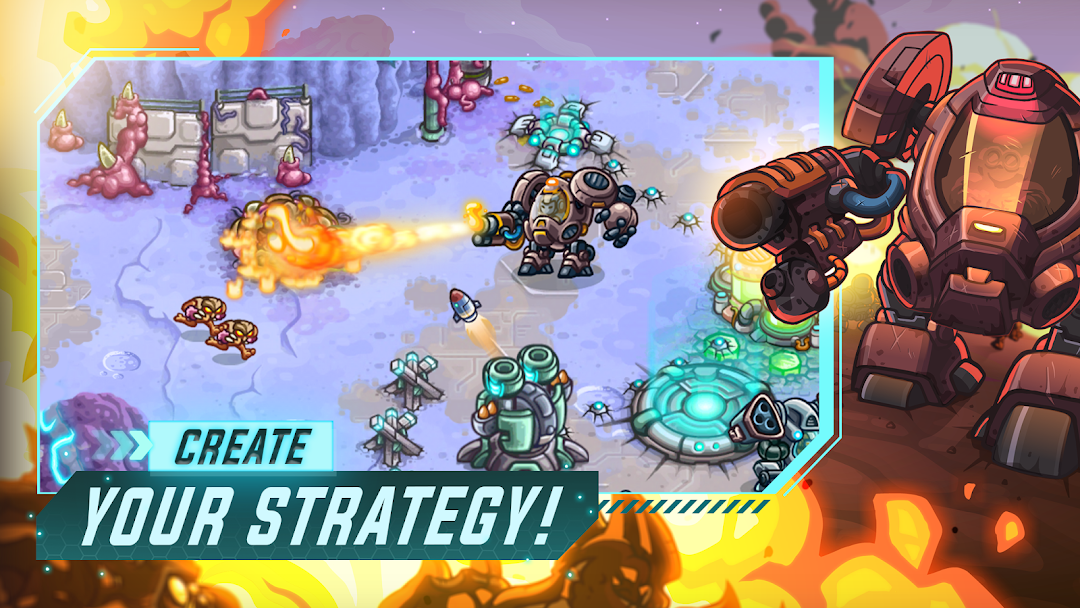 Iron Marines Offline Strategy ảnh chụp màn hình 2