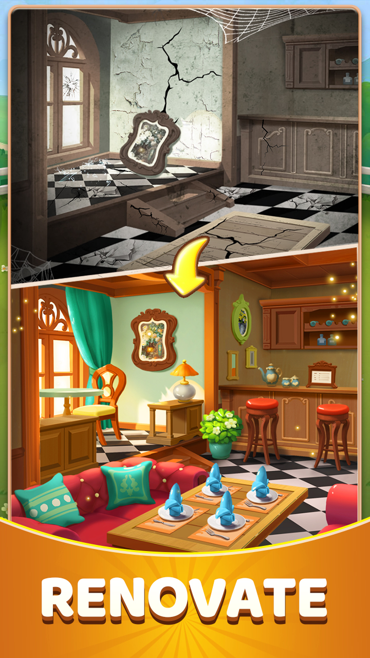 Chef Merge - Fun Match Puzzle mod apk screenshot 2
