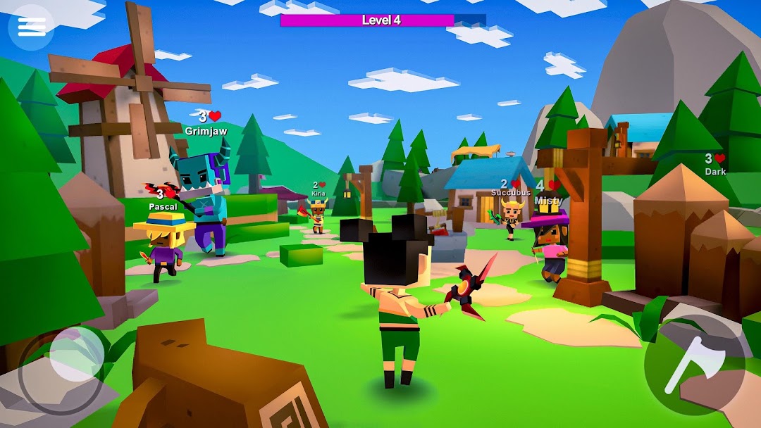 AXES.io mod apk screenshot 2