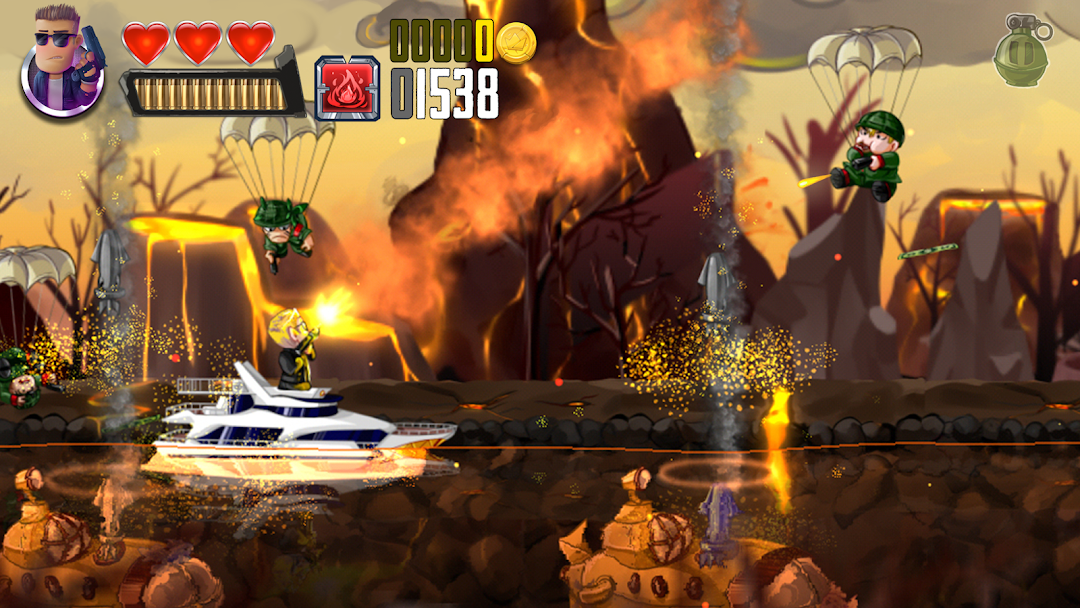 Ramboat - Offline Action Game mod apk screenshot 2