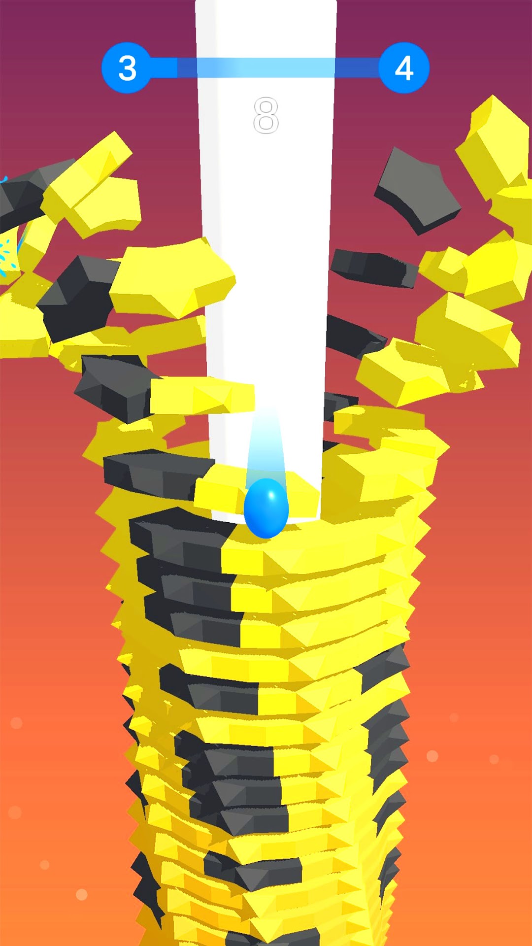 Stack Ball - Crash Platforms ảnh chụp màn hình 2