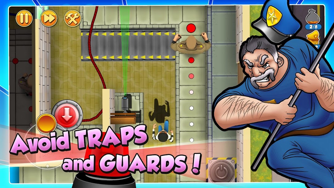 Robbery Bob 2: Double Trouble ảnh chụp màn hình 2