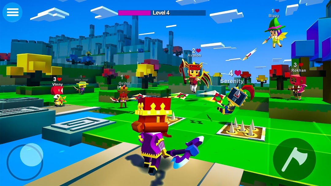 AXES.io mod apk screenshot 1