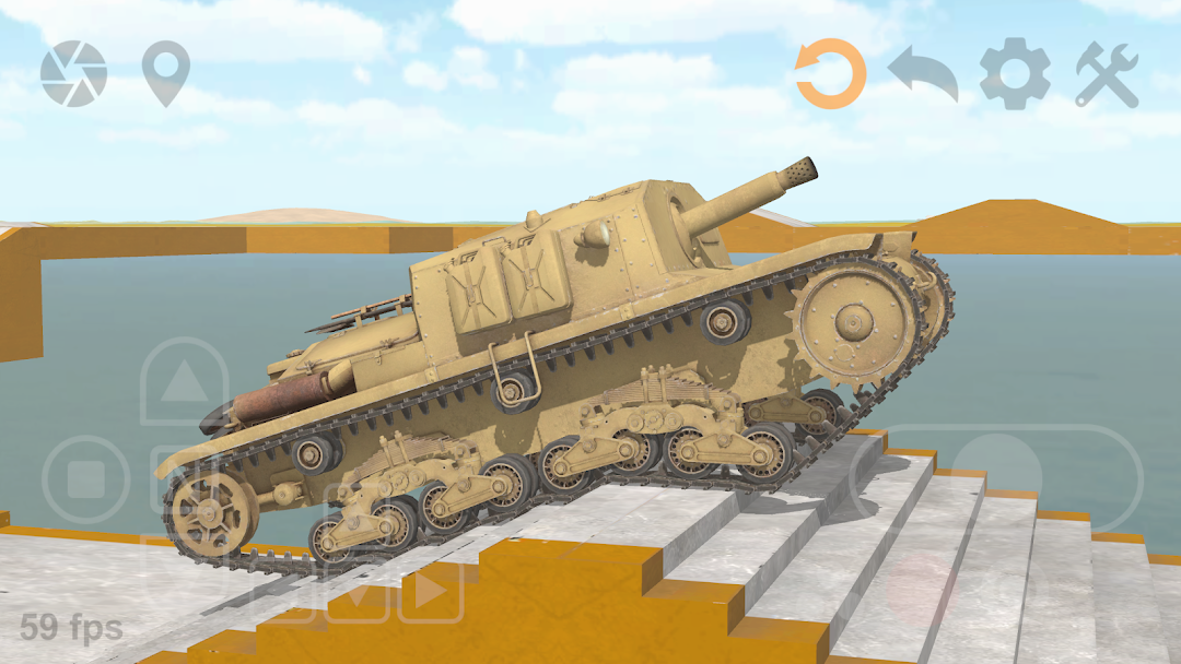 Tank Physics Mobile Vol.2 ảnh chụp màn hình 2