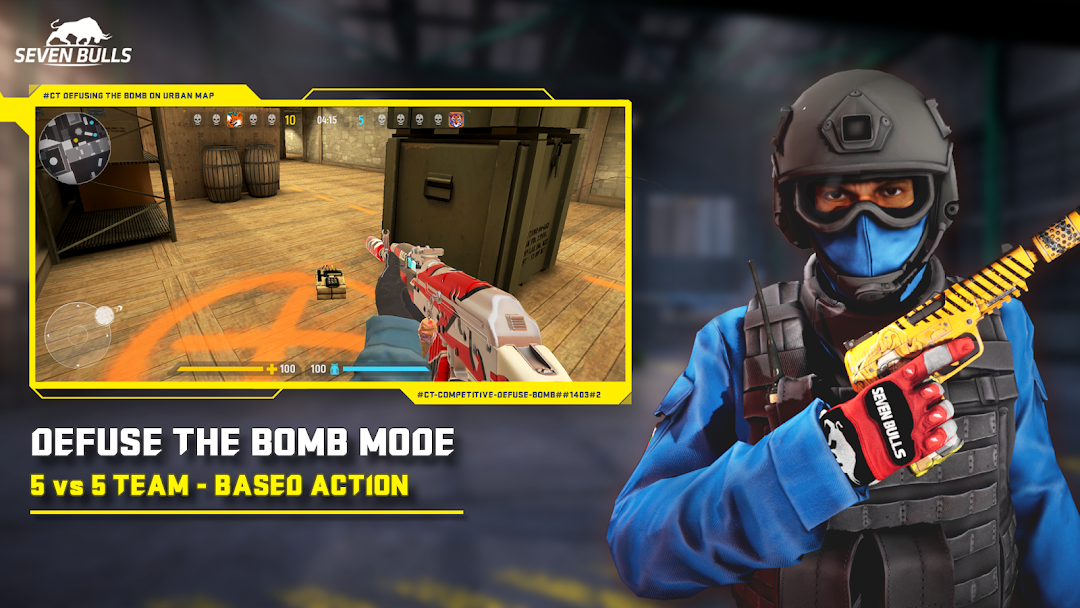 Counter Attack Multiplayer FPS ảnh chụp màn hình 2