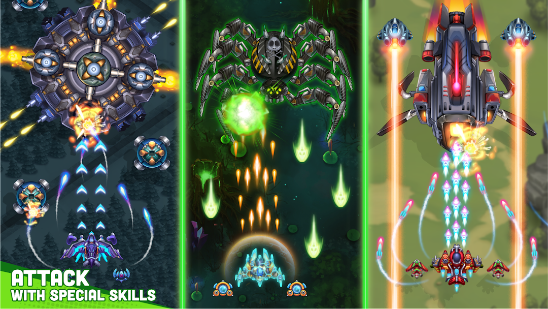 Sky Raptor: Space Shooter ảnh chụp màn hình 4