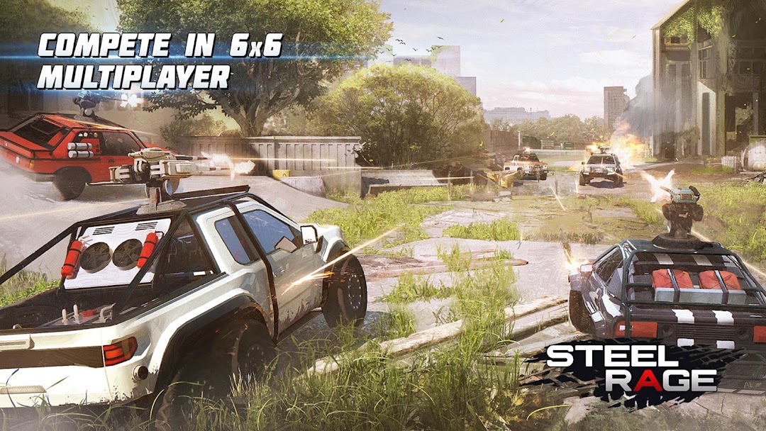 Steel Rage: Mech Cars PvP War mod apk screenshot 1