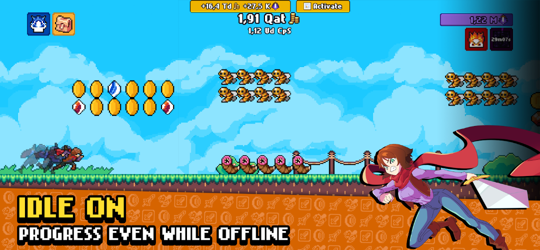 Idle Slayer - Pixel RPG ảnh chụp màn hình 5