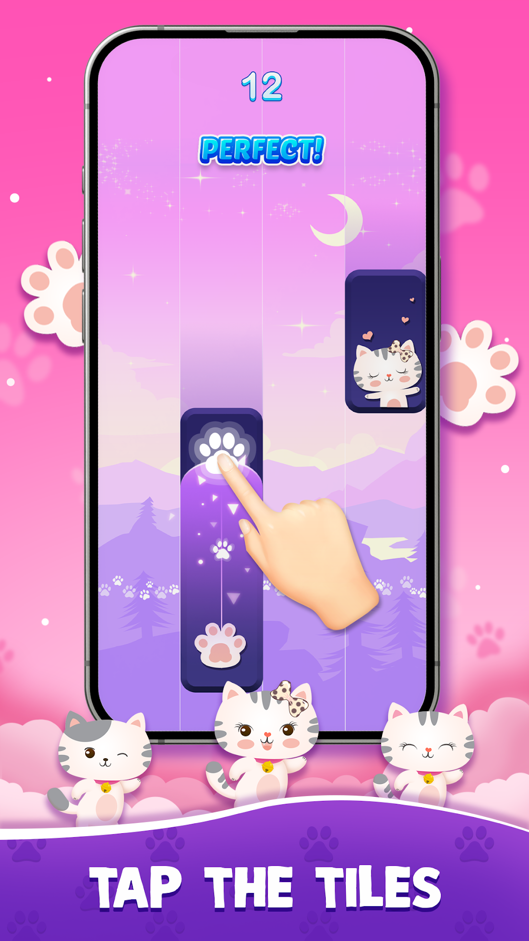 Catch Tiles: Piano Game ảnh chụp màn hình 1