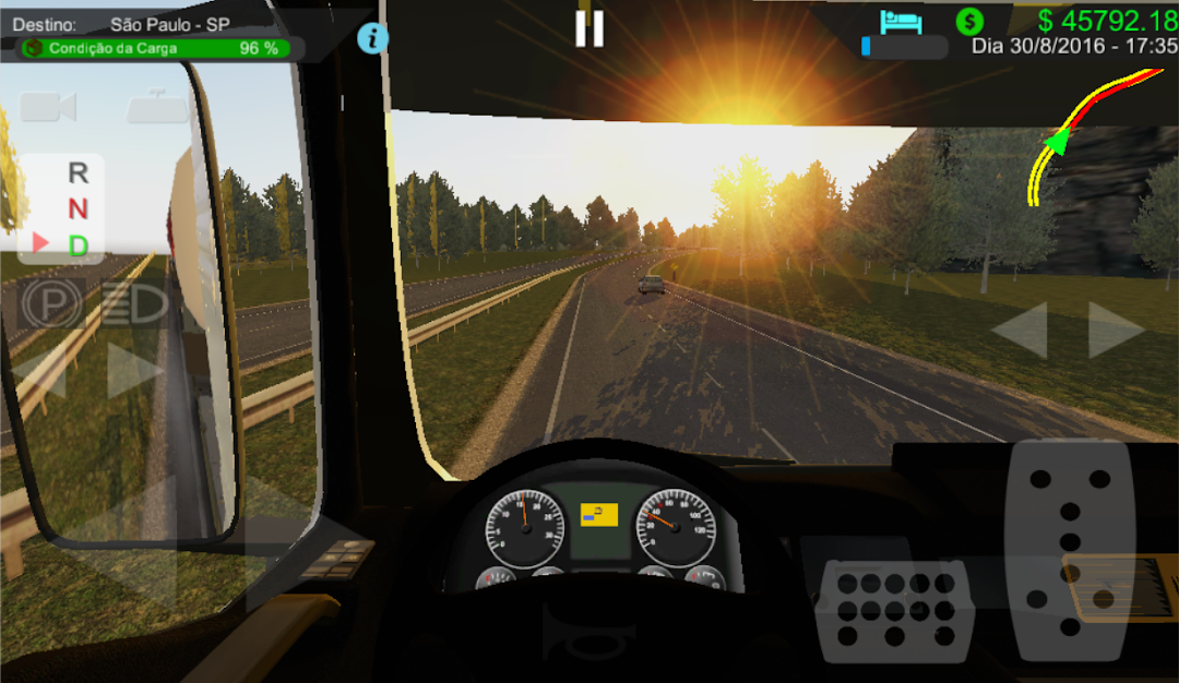 Heavy Truck Simulator ảnh chụp màn hình 3