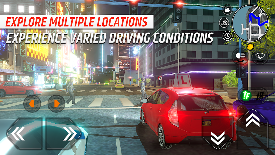 Car Driving School Simulator ảnh chụp màn hình 2