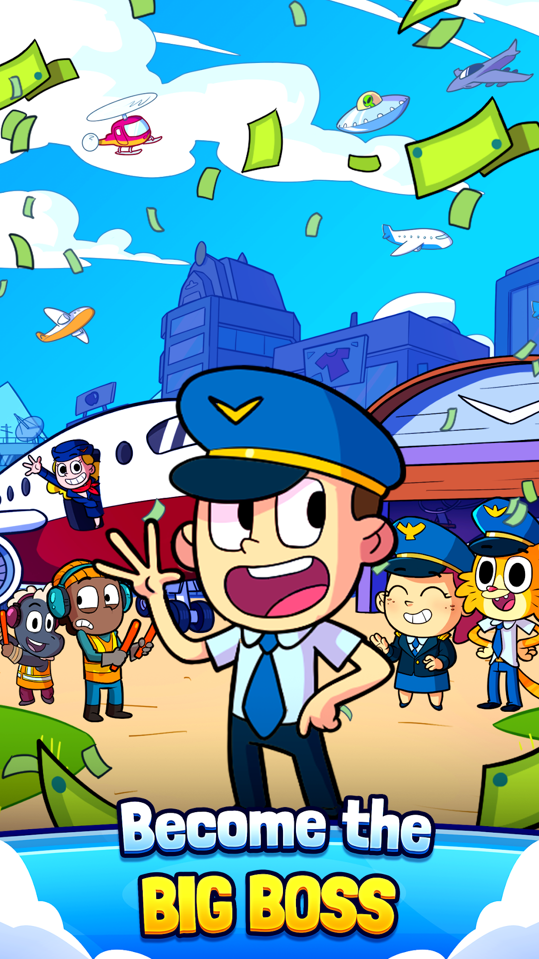 Airport BillionAir Idle Tycoon ảnh chụp màn hình 5