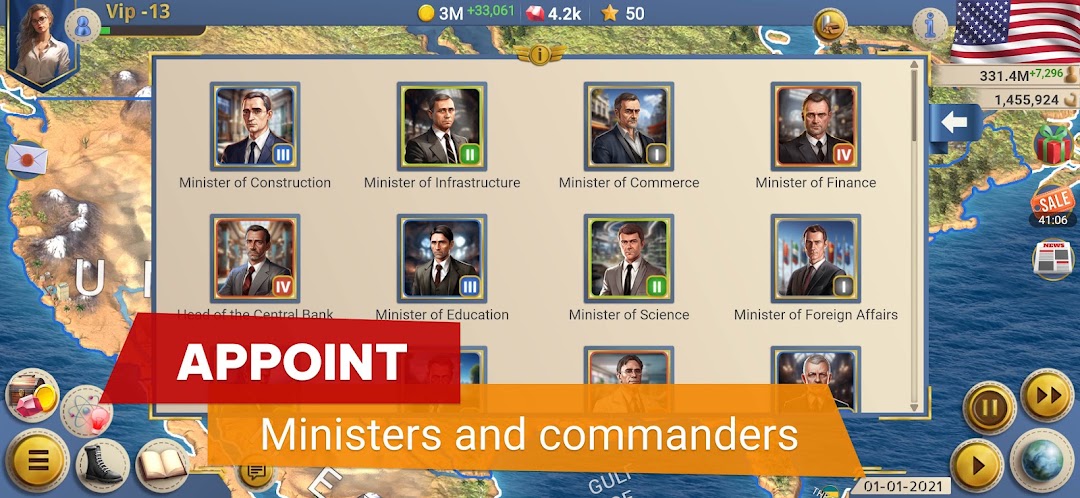 MA 2 – President Simulator ảnh chụp màn hình 2