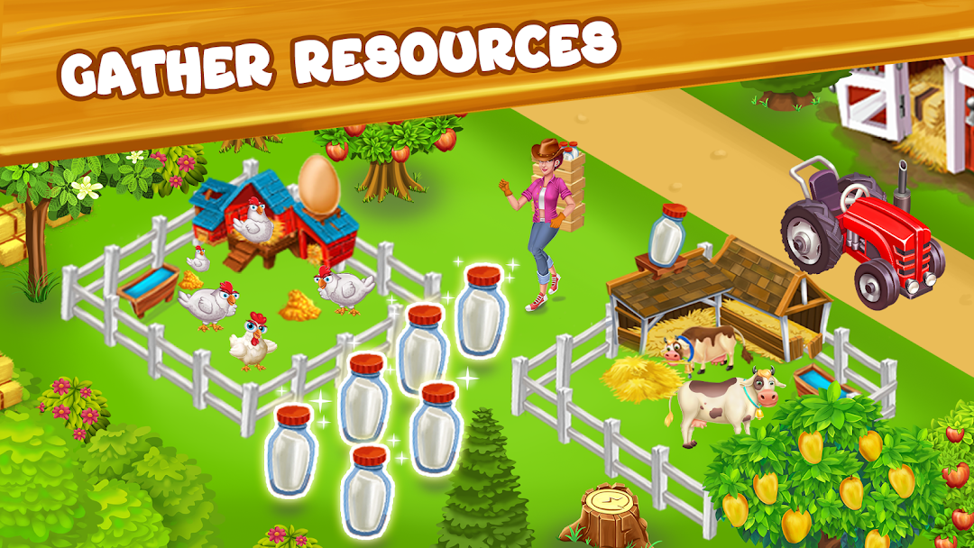 Farm Day Farming Offline Games mod apk screenshot 3