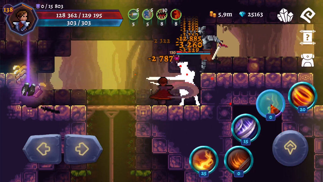 Darkrise - Pixel Action RPG ảnh chụp màn hình 4