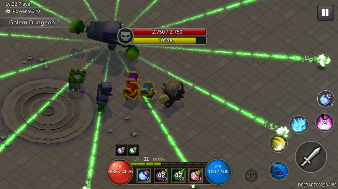 Pixel Blade W : Idle Rpg ảnh chụp màn hình 3
