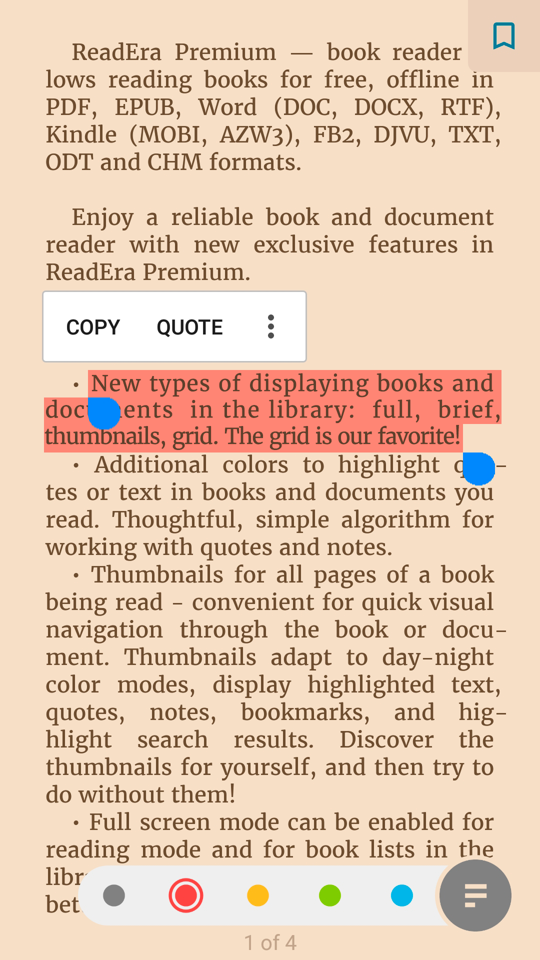 ReadEra Premium – ebook reader mod apk screenshot 4