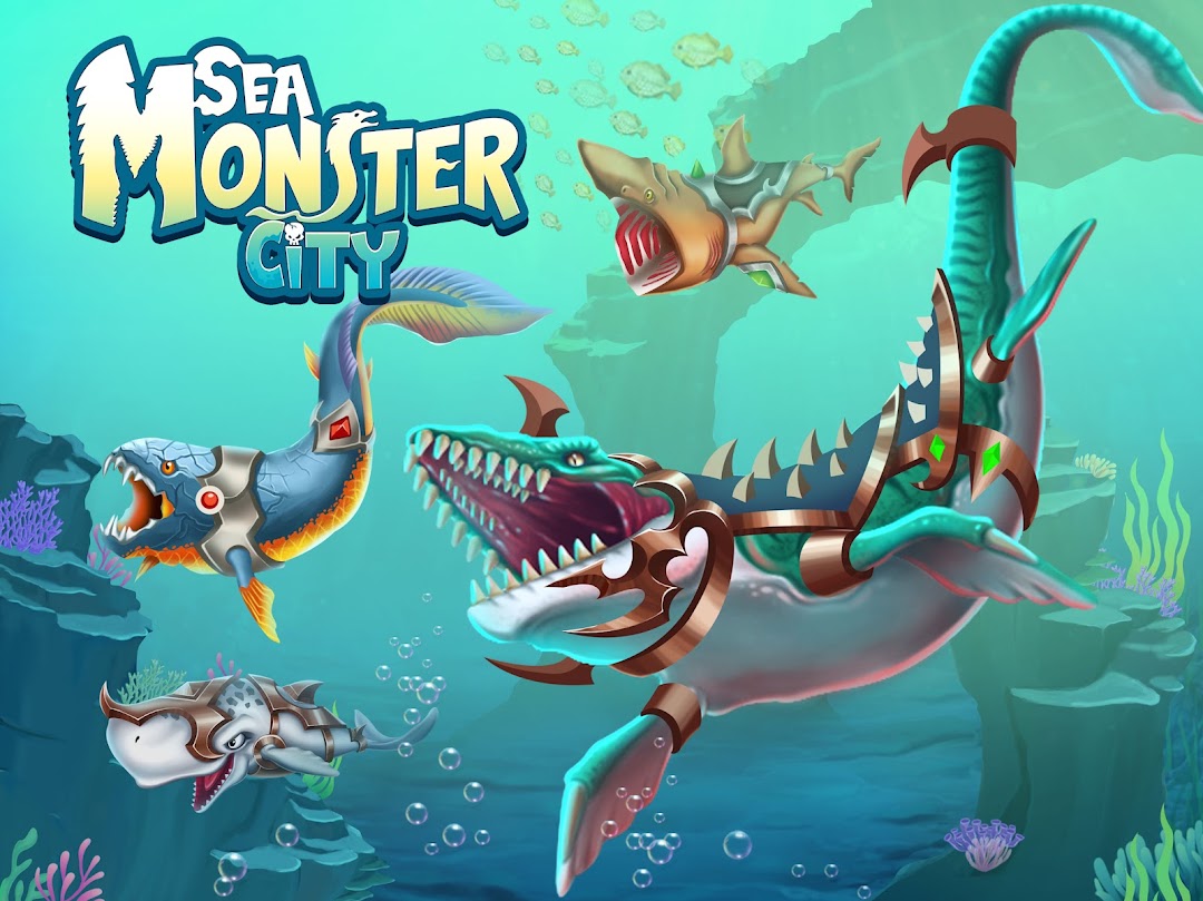 Sea Monster City mod apk screenshot 1