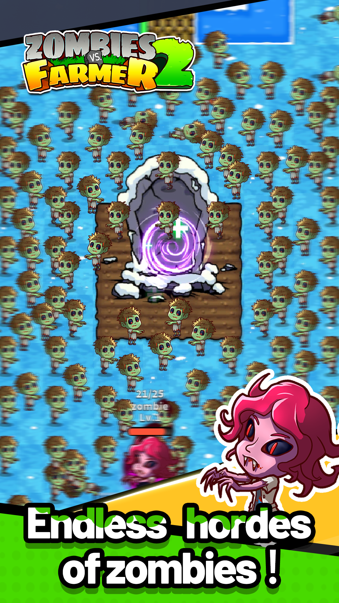 Zombie Farm:Ghost Survivor ảnh chụp màn hình 1