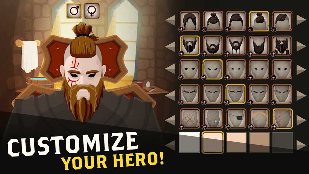 Questland: Turn Based RPG mod apk screenshot 1