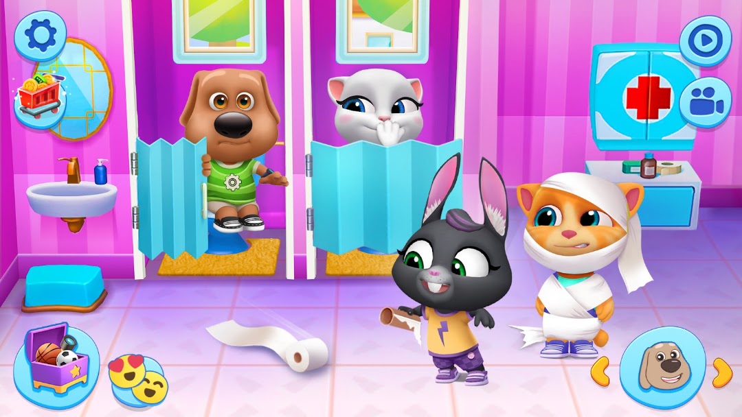 My Talking Tom Friends mod apk screenshot 5
