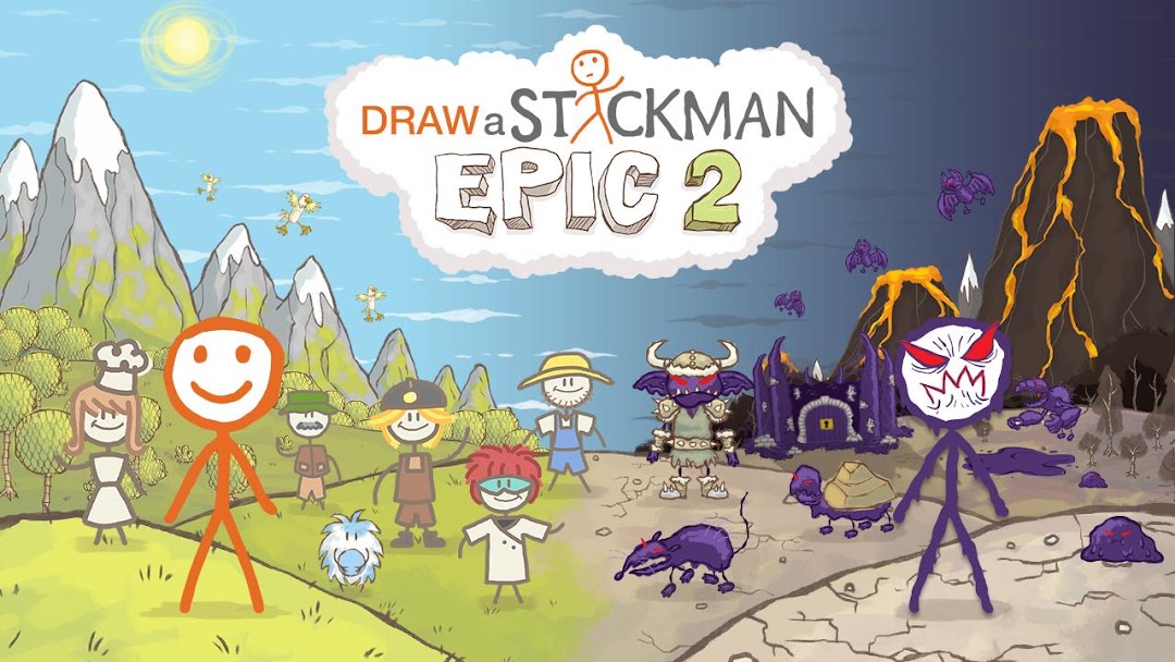 Draw a Stickman: EPIC 2 mod apk screenshot 1