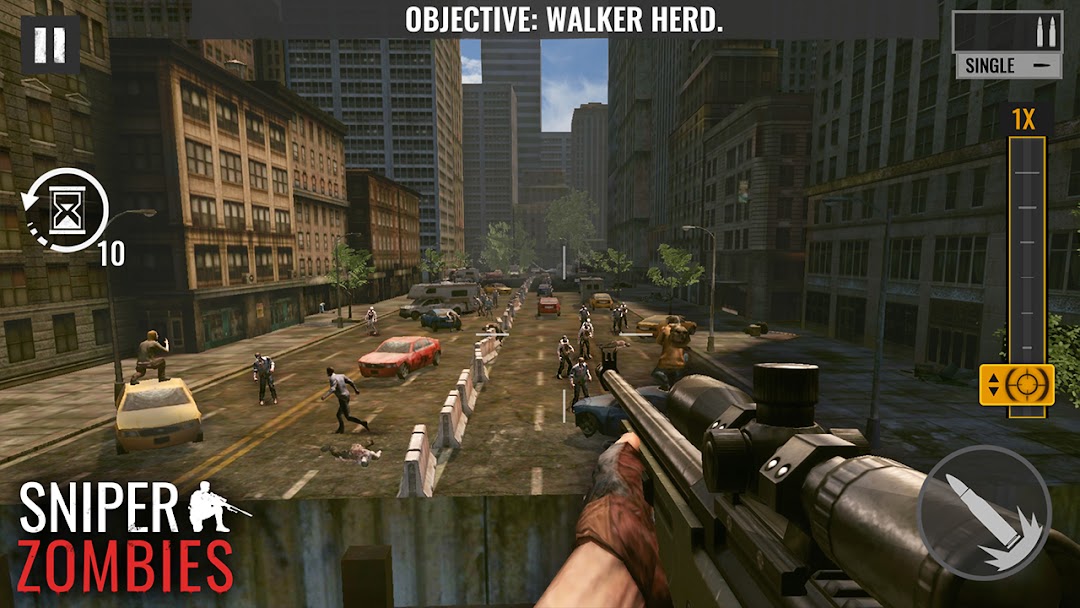 Sniper Zombies: Offline Games mod apk screenshot 3
