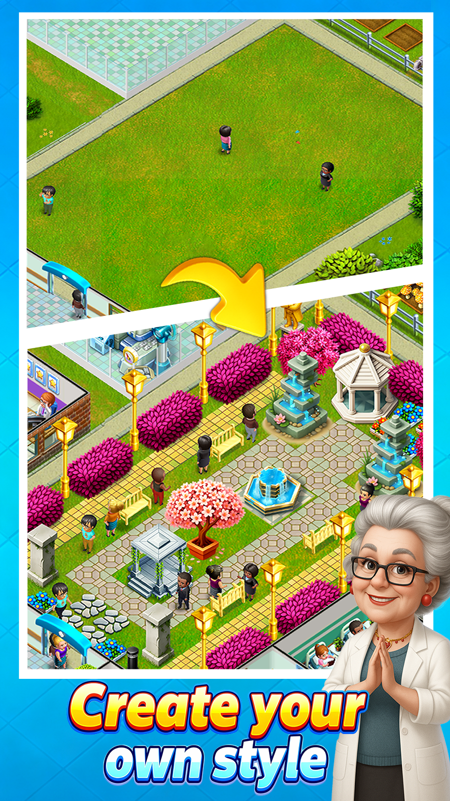 My Hospital: Decorate and Heal ảnh chụp màn hình 1