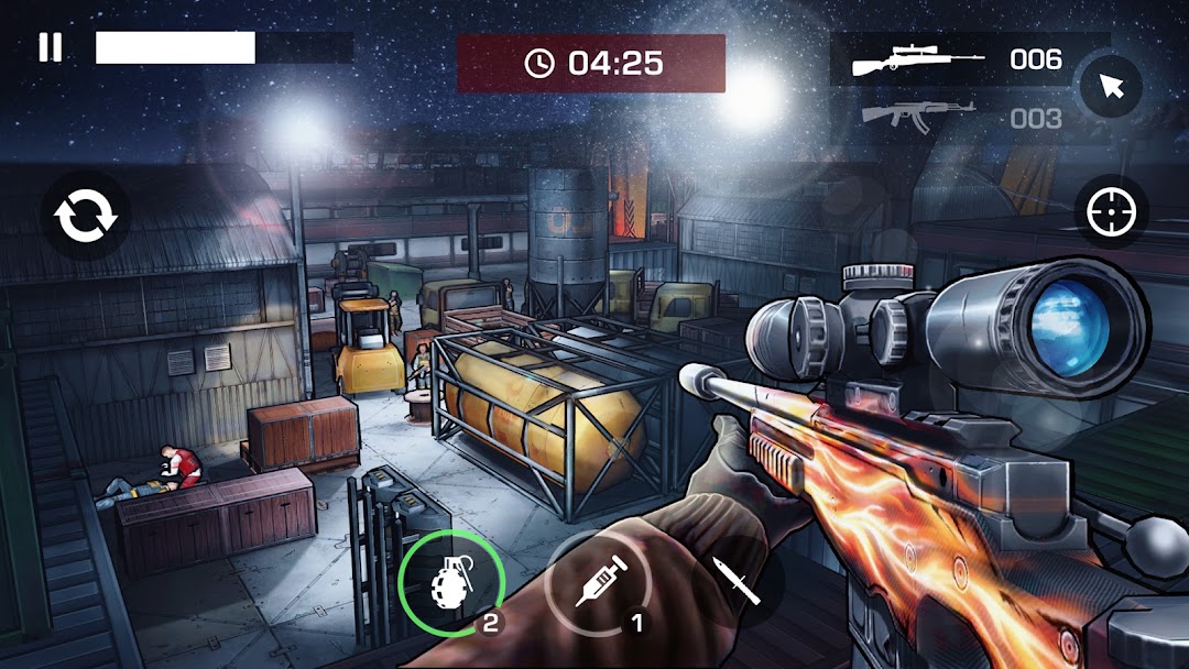 Gun Shooting Games Offline FPS ảnh chụp màn hình 2