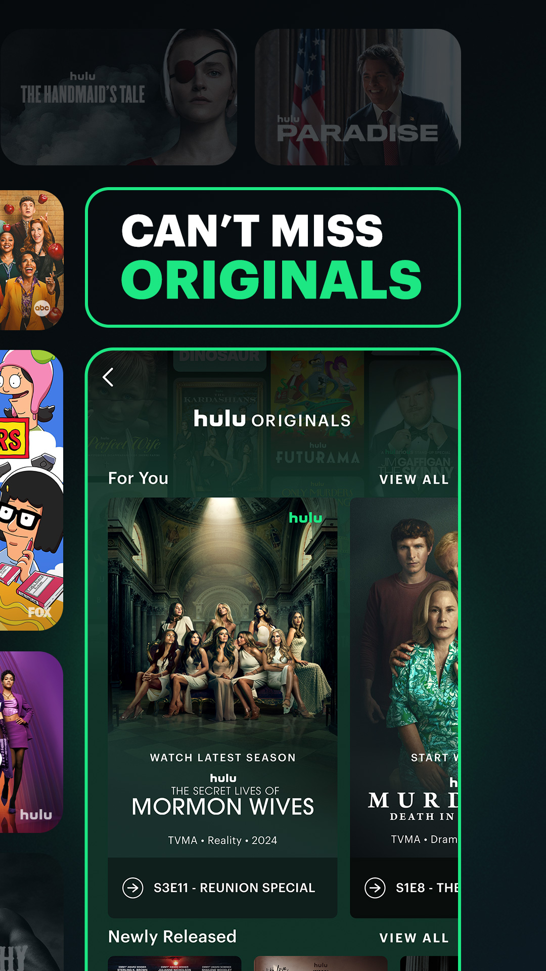 Hulu: Stream TV shows & movies ảnh chụp màn hình 2
