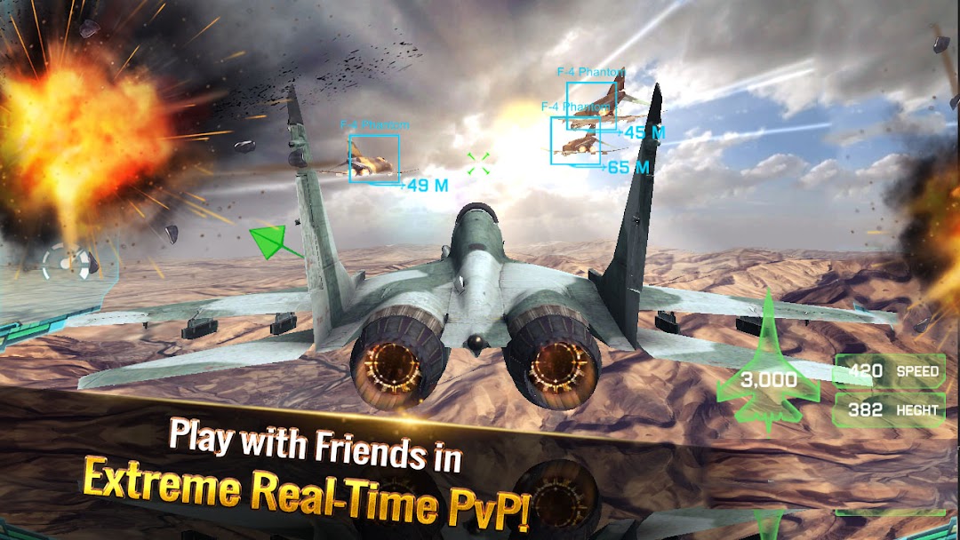 Ace Fighter: Modern Air Combat ảnh chụp màn hình 1