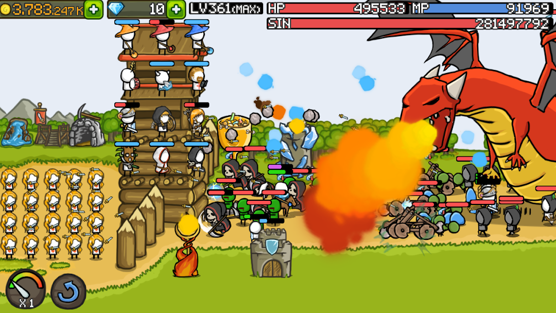 Grow Castle - Tower Defense mod apk screenshot 3