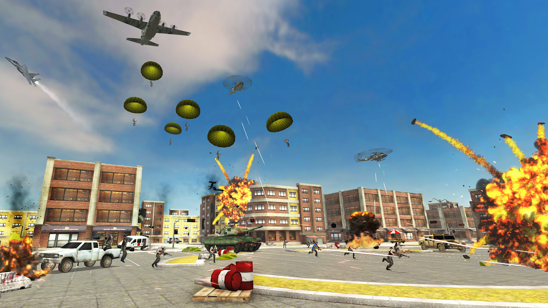 World War: Army Battle FPS 3D ảnh chụp màn hình 5