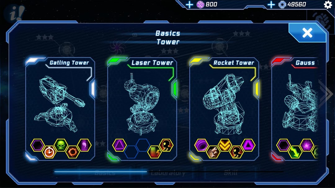 Sci-Fi Tower Defense Module TD ảnh chụp màn hình 5