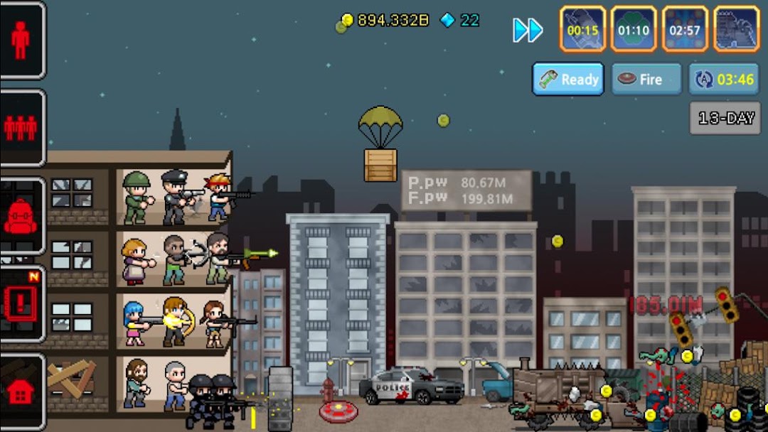 100 DAYS - Zombie Survival mod apk screenshot 4
