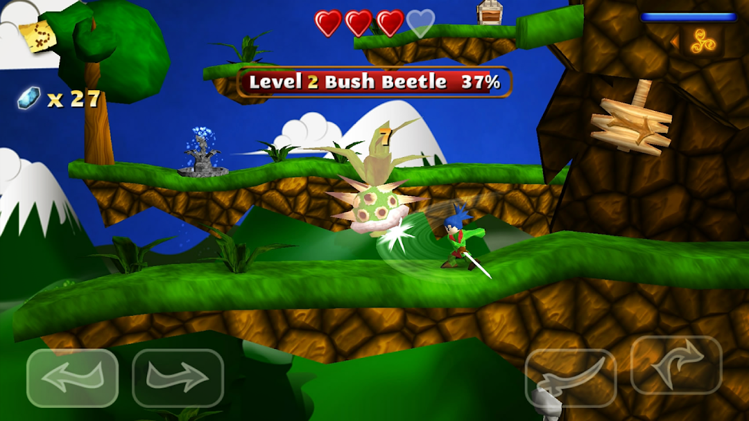Swordigo mod apk screenshot 1