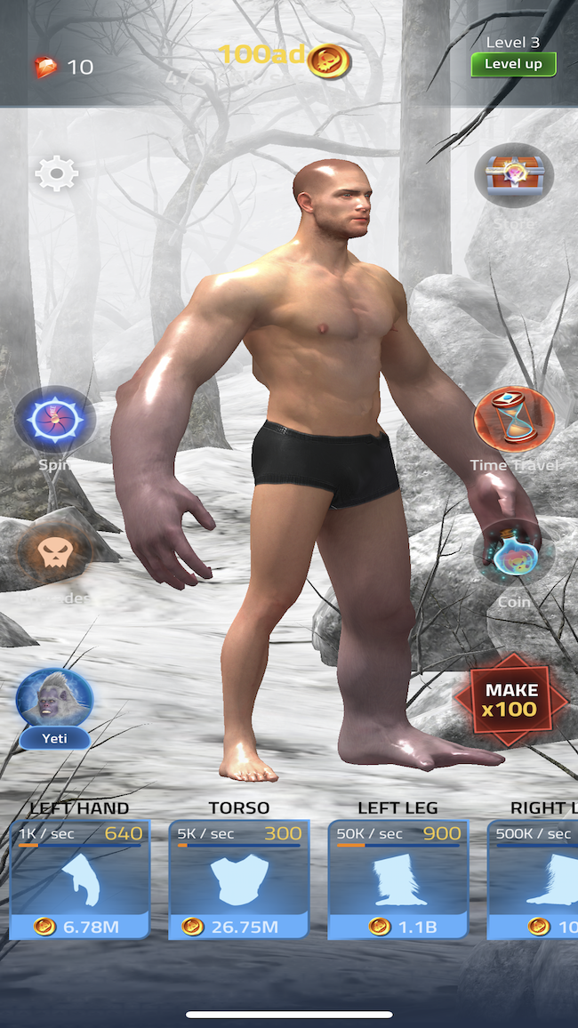 Idle Transformation mod apk screenshot 5