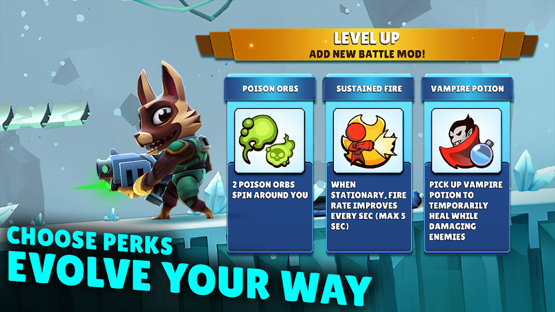 Autogun Heroes: Run and Gun mod apk screenshot 3