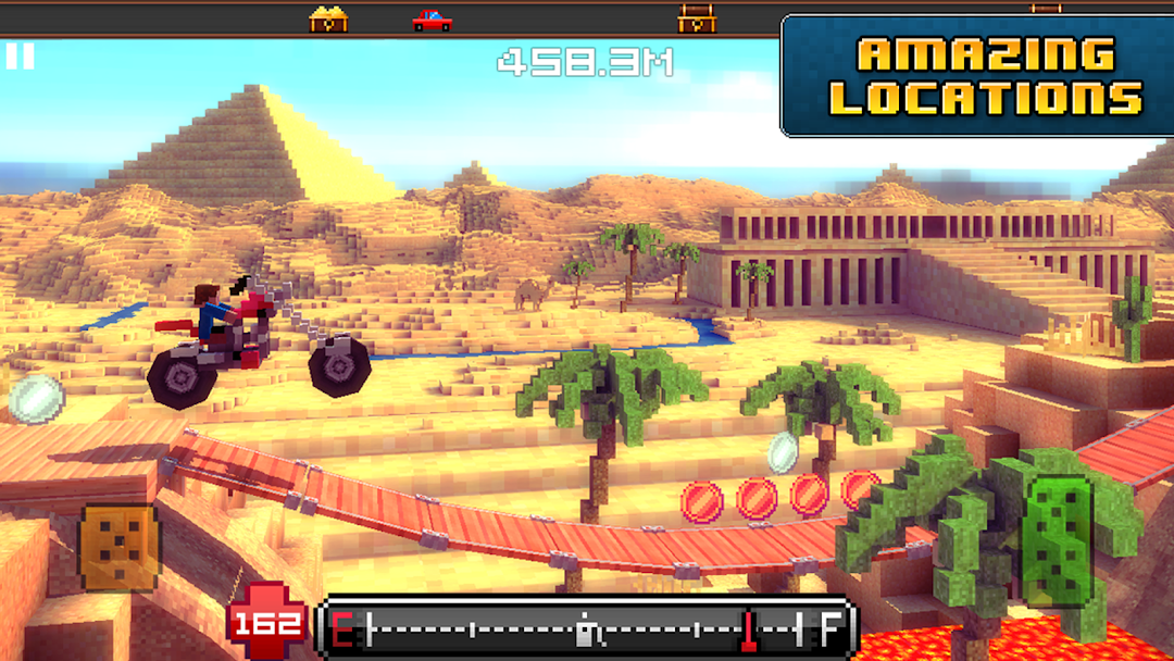 Blocky Roads mod apk screenshot 1