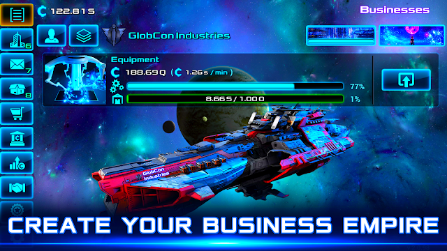 Idle Space Business Tycoon ảnh chụp màn hình 4