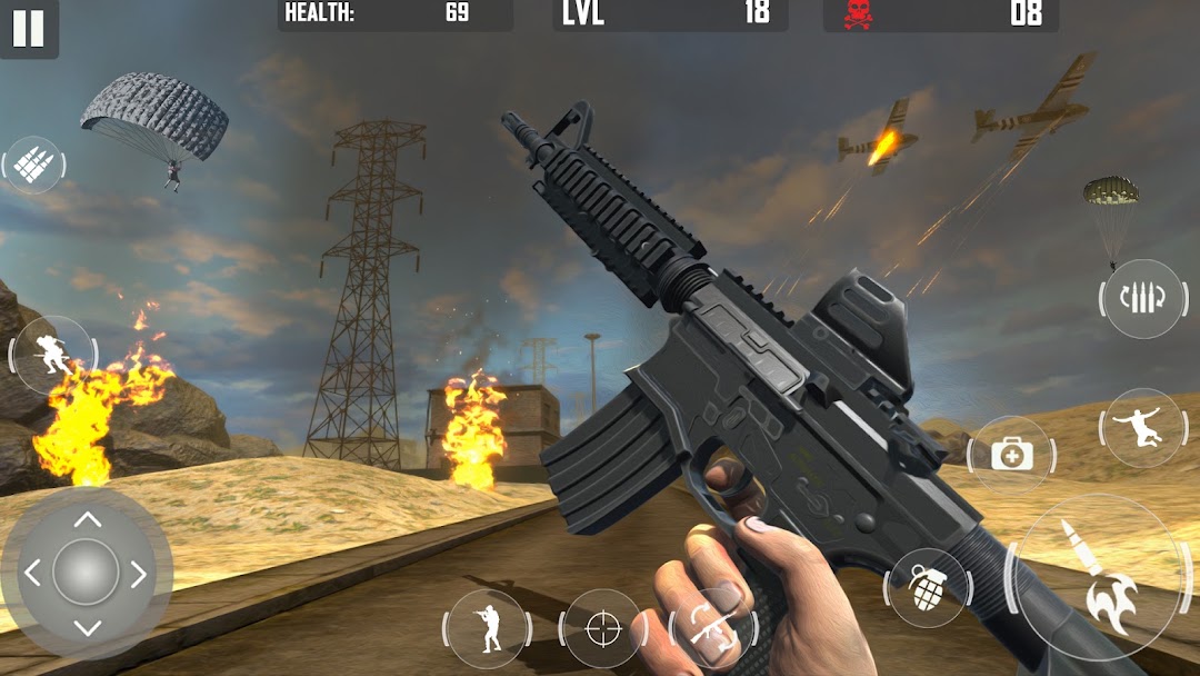 fps cover firing Offline Game ảnh chụp màn hình 4