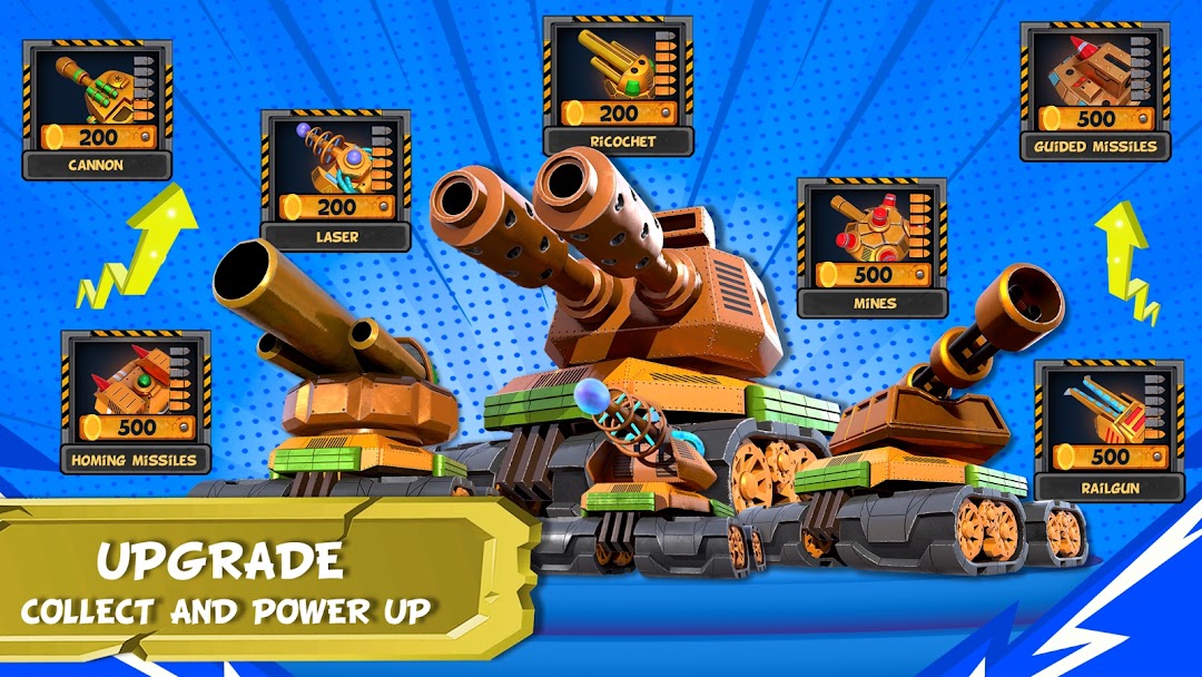 Tank Battles 2D ảnh chụp màn hình 2