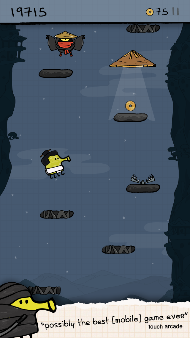 Doodle Jump mod apk screenshot 4