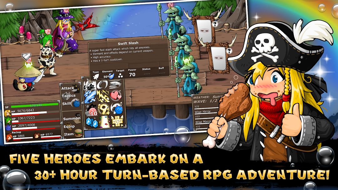 Epic Battle Fantasy 5: RPG mod apk screenshot 1