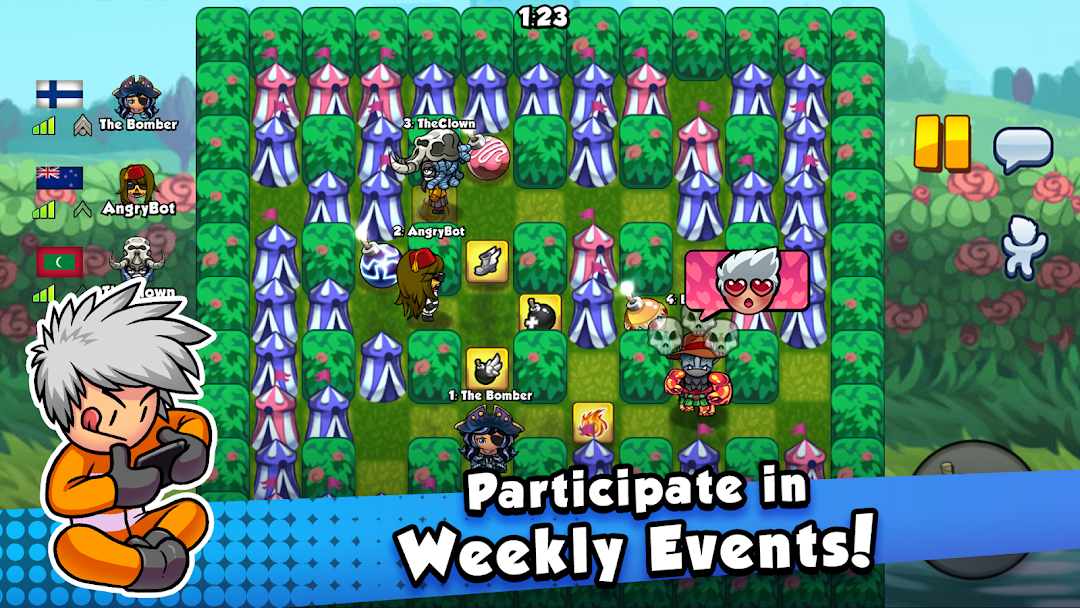 Bomber Friends mod apk screenshot 4