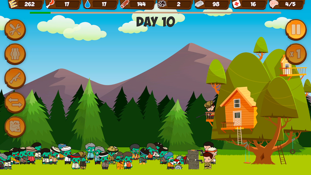 Zombie Forest HD: Survival ảnh chụp màn hình 4