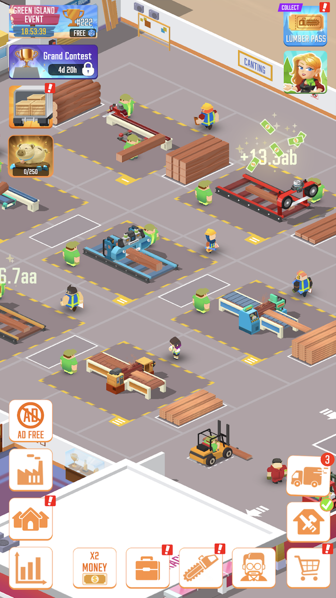 Idle Lumber Empire: Tycoon Inc mod apk screenshot 5