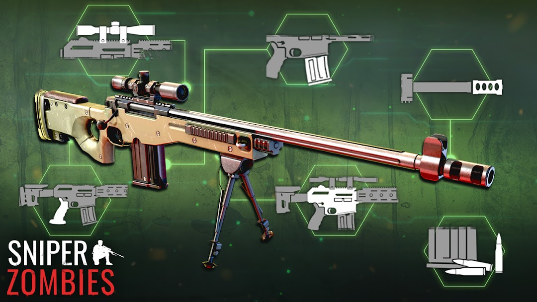 Sniper Zombies: Offline Games mod apk screenshot 2