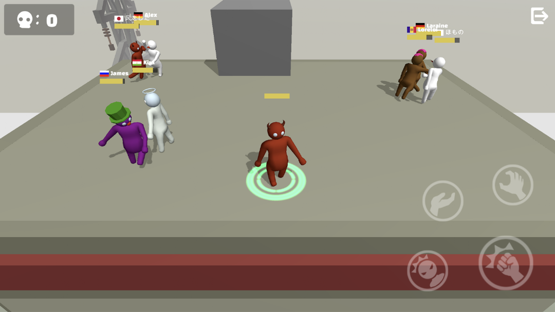 Noodleman.io 2 - Fight Party ảnh chụp màn hình 2